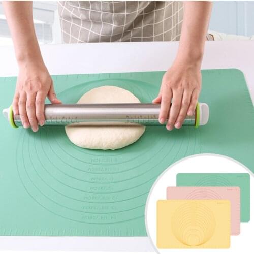 Large Kneading Mat 60*40cm Silicone Baking Mat Mold For Baking Silicone Mat For Dough Backing Toolsfor Kitchen Convenience