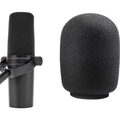 24BB Microphone Sponge Foam Cover For -SHURE PGA27 PGA 27 SM7B SM 7B Mic Replacement