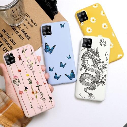 Cute Love Heart Cactus Butterfly Marble Case For Samsung Galaxy A42 5G TPU Flowers Flame For Samsung a42 5g Cases 6.6 inch Cover