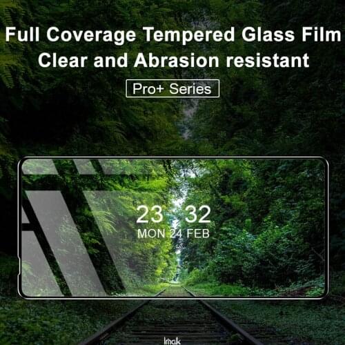 Imak Sensitive Touch Full Coverage Glass for Moto Edge 20 20Pro S Pro Edge 20 Lite Tempered Glass Full AB Glue Absorb