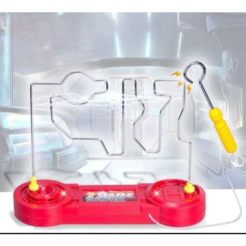 Childrens electric concentration training kindergarten science teaching aids desktop electronic walking maze educational toys