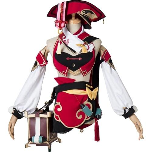 Game Genshin Impact Account Girl Yan Fei Cosplay Costumes Anime Project Props Halloween Hats Bras Pants Shoes Accessories Sets