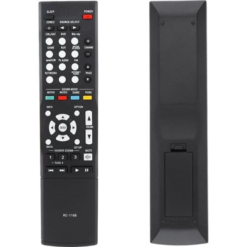 IR 433MHz AV Receiver Remote Control 10M Distance Transmission RC-1168 for DENON RC-1181 RC-1168 AVR-1513 AVR-1612 DHT-E251BA