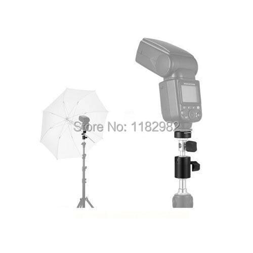 Light Stand Bracket C, 360 Swivel Flash 1/4 3/8 Tripod Umbrella Holder Light Stand Support Bracket C