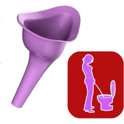 1pc Urination Silica gel Toilet Urine Device Portable Female Women Camping Travel stand up & pee Urinal toilet