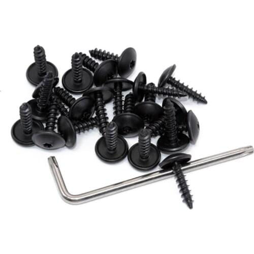 2021 New 20 Pcs/lot Universal Engine Cover Undertray Wheel Arch Torx Screw Fastener Clips