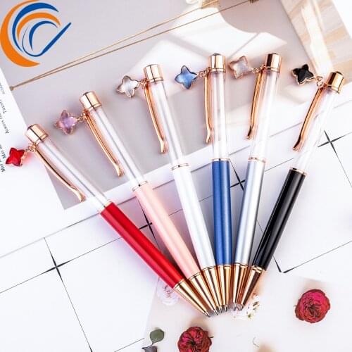 Empty Ball Pen Gift Metal Ball Pen 24PCS/SET DIY Wedding Gift Pen Diy Ball Pen Empty Barrel Ballpoint Pen Wholesale