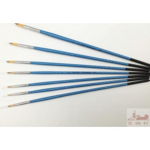 7Pcs/Set Fine Hand-painted Hook Line Pen Drawing Pen Watercolor Gouache Painting Pen Art Pen Paint Brush Art Supplies