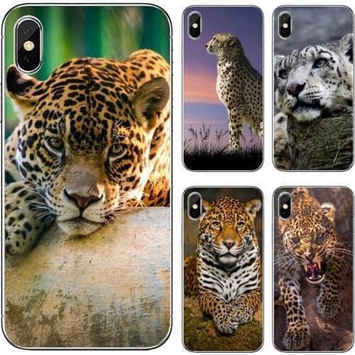 For Xiaomi Redmi 2 S2 3 3S 4 4A 5 5A 5 6 6A 7A 9 9T 9C 9A Pro Pocophone F1 Z-Wallpaper-Leopard Silicone Skin Case