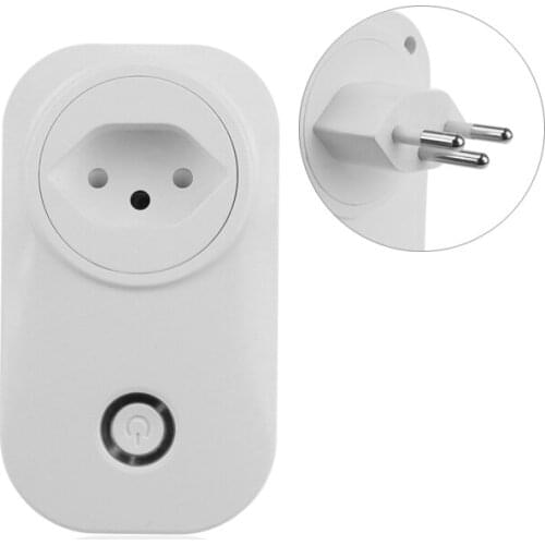 Tuya Wifi Smart Plug Socket Voice Control Alexa Google Home Smart Socket Swiss Standard With Energy Monitoring Function