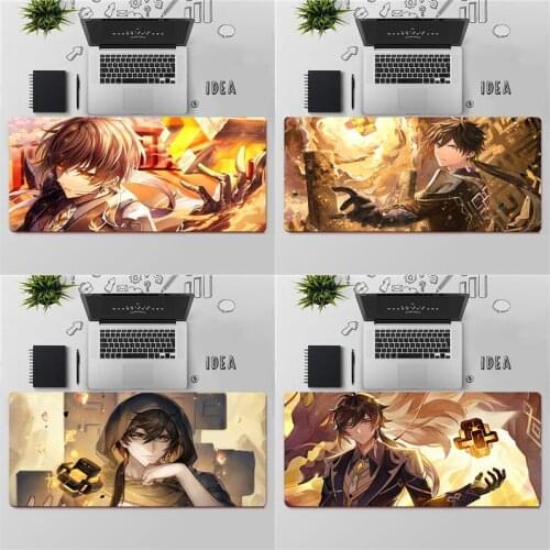 Maiya Top Quality Genshin Impact ZhongLi Laptop Gaming Mice Mousepad Free Shipping Large Mouse Pad Keyboards Mat