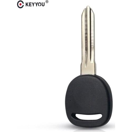 KEYYOU Replacement Transponder Key Shell for Buick GMC LaCrosse Car Key Blanks Case for Chevrolet Epica Car Key Case