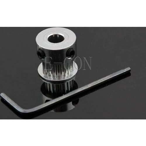 1/5/10 MXL Aluminum Timing Belt Pulley 20 Tooth 0.08" Pitch for Stepper Motor