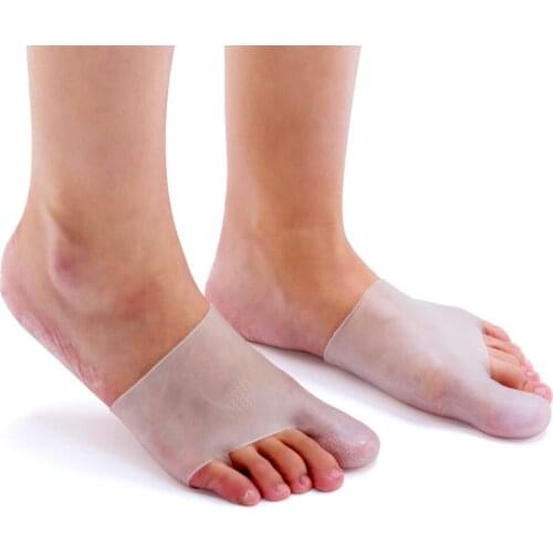 1 Pair Silicone Gel Hallux Valgus Straighteners Big Toe Separators Corrector