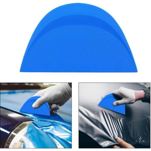 1pcs Car Foil Film Wrapping Squeegee Window Wash Tinting Soft Scraper Carbon Fiber Decal Sticker Spatula House Clean Tools