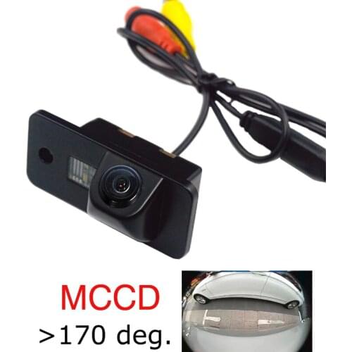 180deg MCCD 1280*720P Car Reverse Rear View Camera for A3 S3 A4 S4 A6 A6L S6 A8 S8 RS4 RS6 Q7 parking camera