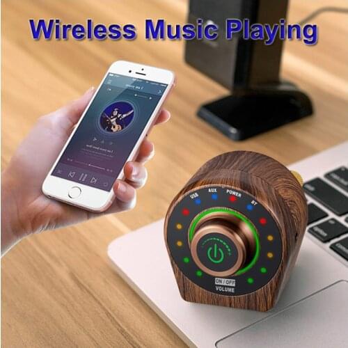 2*50W Bluetooth 5.0 TPA3116 Wooden Retro Digital Power Audio Amplifier Class D Stereo HiFi Amplificador Home Theater AMP