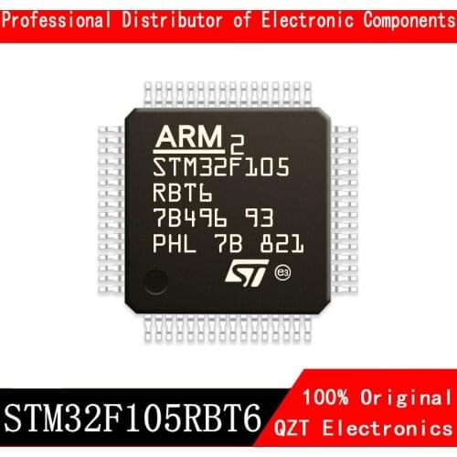 5pcs/lot new original STM32F105RBT6 STM32F105RB STM32F105 LQFP64 microcontroller MCU In Stock