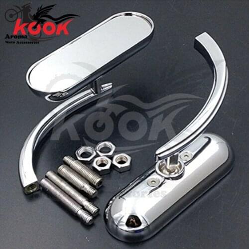 Free shipping Aluminum motorcycle rearview mirror For Harley-Davidson Accessories motorbike rear view mirror moto Side Mirrors