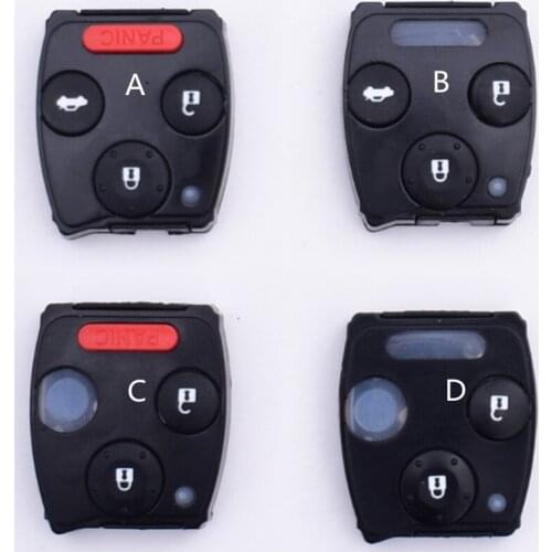 DAKATU 2/2+1/3/3+1 Buttons Internal Remote Key Shell For Honda Odyssey Key Case inner board shell