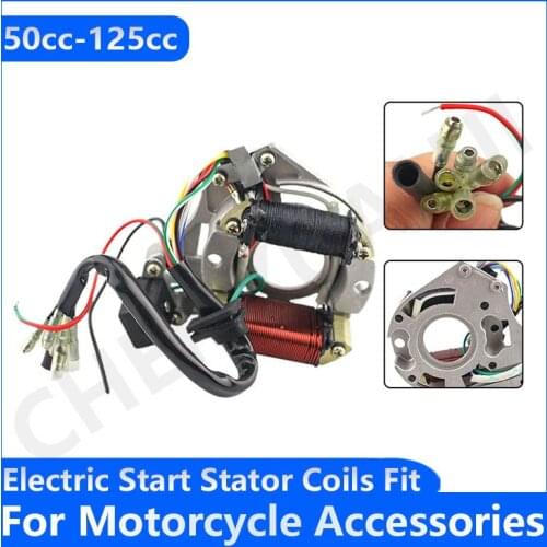 Electric Start Stator Coils Fit For Upper Electric Start 50cc-125cc Engine Motorcycle Parts