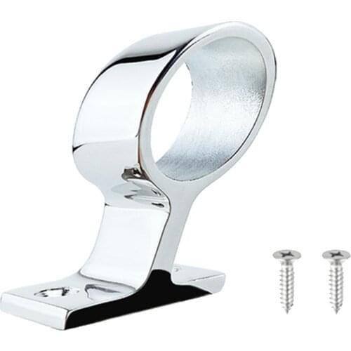 22mm Marine Yatch Boat Hardware Handrail Pipe Fitting Middle Stachion Bracket