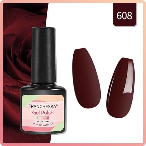 Nail Polish Gel UV/LED Lamp Cured Nail Art Long Lasting Light Spring Summer Color Semi Permanant Manicure TSLM1