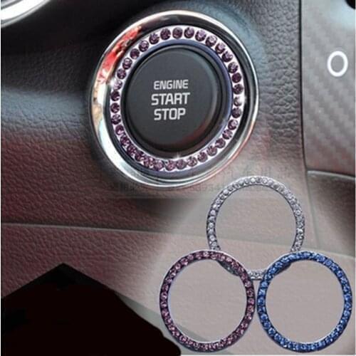 Car ignition key ring decorative cover for seat leon ibiza FOR alfa romeo/Volkswagen/AUDI A4 A3 A6//LADA/Opel astra h/Renault