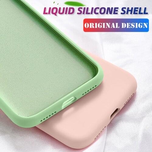 Liquid Silicone Case For Honor 8X 8A Prime 9X 8S 9C 9S Shockproof Case Cover For Huawei Honor 10i 10 9 8 20 Lite 30i 30S 30 Pro