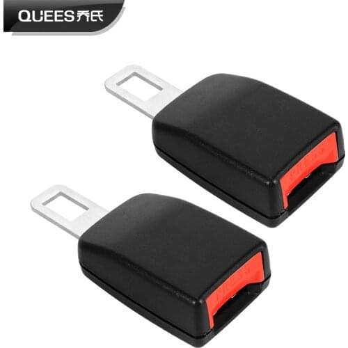 QUEES Car Seat Belt Buckle Clip / Seat Belt Extender Extension Safety Plug ( Pack of 2 )