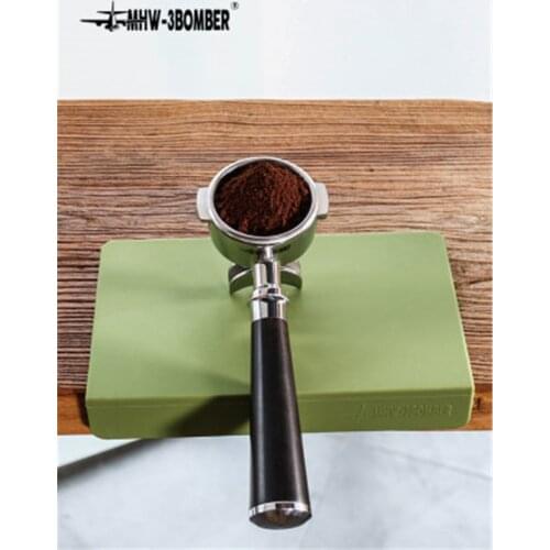 Silicone Coffee Tamper Holder Powder Pad Antiskid Coffee Tamper Bar Mat Waterproof Kitchen Placemat Coffee Table Side Pad