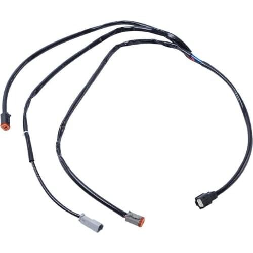 Motorcycle LED Rear Fender Fascia Wire For Harley Touring Electra Street Glide Ultra Limited FLHTK 2014-2019 15 16 17 18