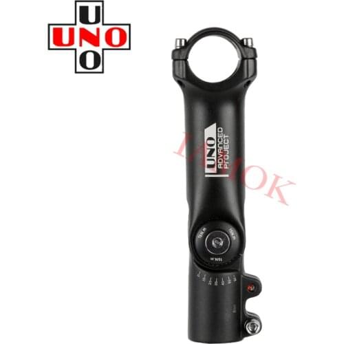 UNO AS831 Bicycle Matte Black Stems Enhancer 90/110mm Iamok Mountain Bike Ultra Light Stem Riser