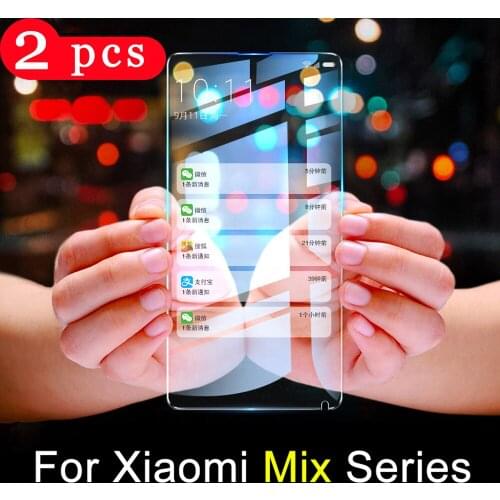 2Pcs for xiaomi mi A1 A2 A3 lite protective film phone screen protector for xiaomi 9 pro lite cc9e cc9 on the tempered glass