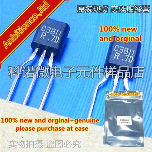 10pcs 100% new and orginal 2SC3811 C3811 TO-92 Silicon NPN epitaxial planer type(For high speed switching) in stock