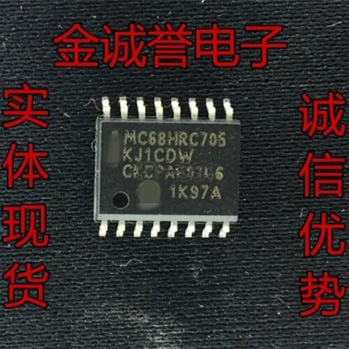 2PCS MC68HRC705KJ1CDW MC68HRC705 KJ1CDW MC68HRC Brand new and original chip IC
