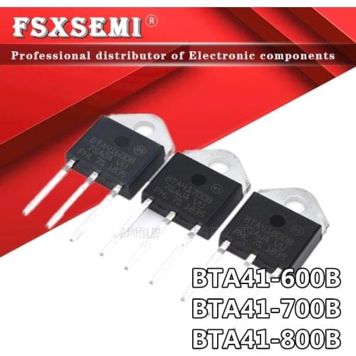 5pcs BTA41-600B TO-247 BTA41-700B BTA41-800B TO-3P TRIACS