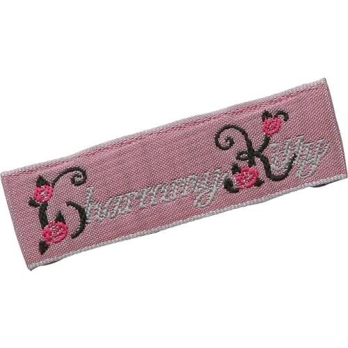 Free Shipping 1000Pcs/Lot Customized Clothing Labels For Cotton Casual Women Or Men Dress Woven Label Cloth Name Sewing Labels