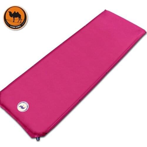 Camel 036-5 suede 5cm automatic inflatable cushion cushion camping lunch distribution and purchasing 95 yuan