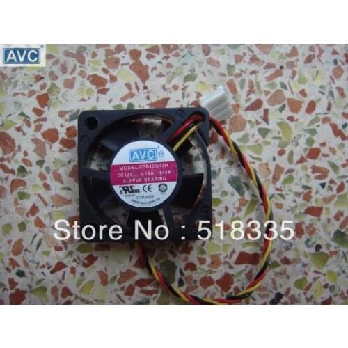 For AVC C3010S12H 30*30*10mm 3*3cm 3010 silent cooling fan 12V 3CM