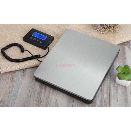 Experiment equipment Precision portable market electronic platform scale 100kg express scale small commercial weighing kilogram