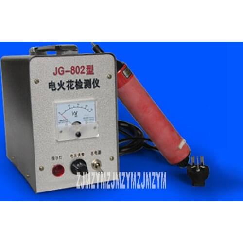 JG-802 Portable Holiday Detector Electric Spark Leak Detector Pinhole Tester Metal Anticorrosive Coating Testing Equipment