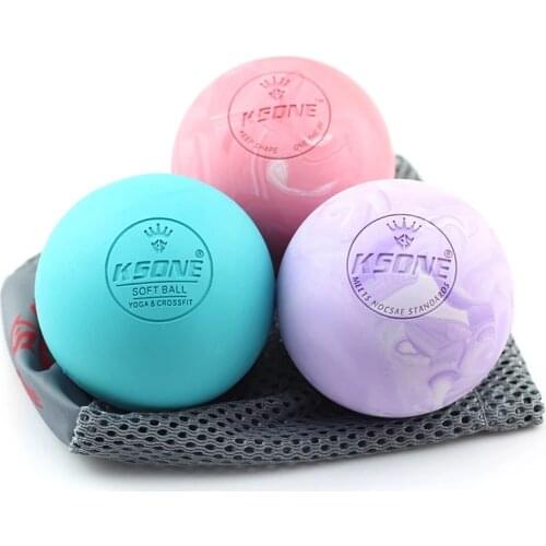 Camouflage Yoga Massage Ball Solid Rubber Fascia Ball Muscle Relaxing Fitness Relax Pain Relief