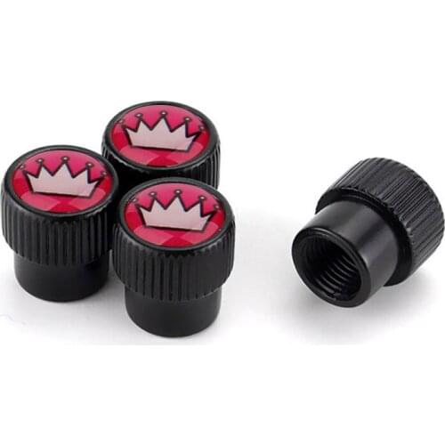 New Style Round Cap Car Wheel Tires Valves Tyre Stem Air Caps Airtight For Citroen C1 C2 C3 C4 C5 C4l DS5 Xsara Crown Emblem