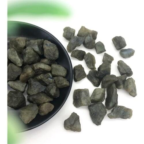 Drop Shipping 100g Natural Labradorite Stone Rough Crystal Original Raw Stones Specimen Healing Decor Natural Stones and Crystal