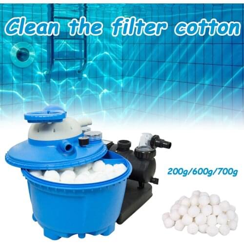 Pool Filter Balls Eco-friendly Swimming Pool Cleaning Filter Media Fiber Cotton Balls Alternative to Sand Filters Cleaning Tools