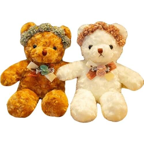 Cute Bear Bags Plush Crossbody Purse Stuffed Animal Bear Shoulder Bag with Chain Strap