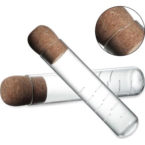 Tea Infuser Tube Heat Resistant Tea Strainer Transparent Steeper Tube for Indoors Outdoors