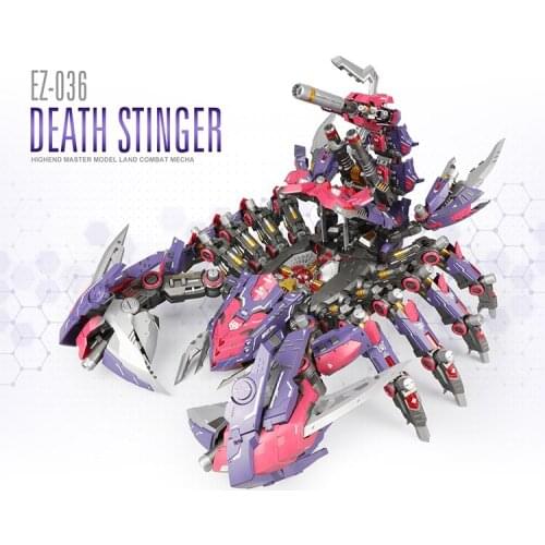 ZA ZOIDS Death Stinger EZ-036 Master Land Combat Mecha Assembled Model Toys Action Figure