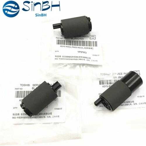 1Set X New Original E-STUDIO 2050C 3055C Paper Pickup Roller Kit For Toshiba E STUDIO 2550C 2051C 2551C 2555C 3555C 4555C 5055C